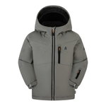 Kamik Winter Jacket Niko (wind and waterproof, reflective) mist grey boys